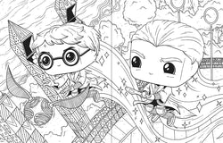 Official Funko Pop! Harry Potter Coloring Book (Online Order Only)