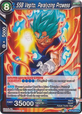 SSB Vegito, Paralyzing Prowess (BT10-045) [Rise of the Unison Warrior 2nd Edition] (ONLINE ORDER ONLY)