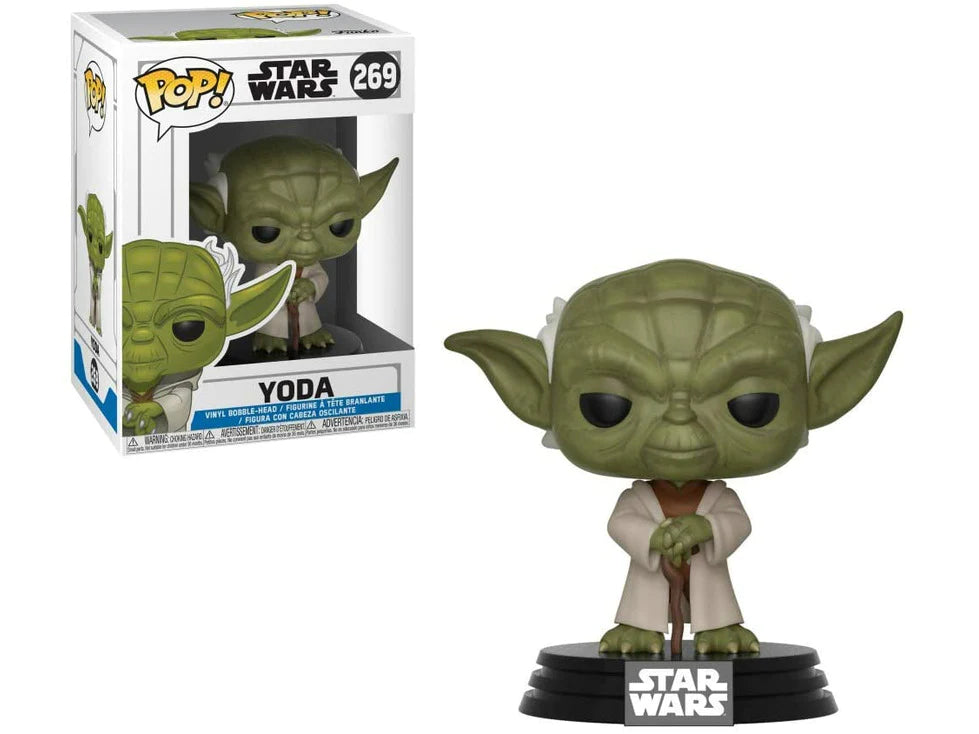Star Wars Clone Wars Yoda Funko Pop! Bobblehead (ONLINE ORDER ONLY)