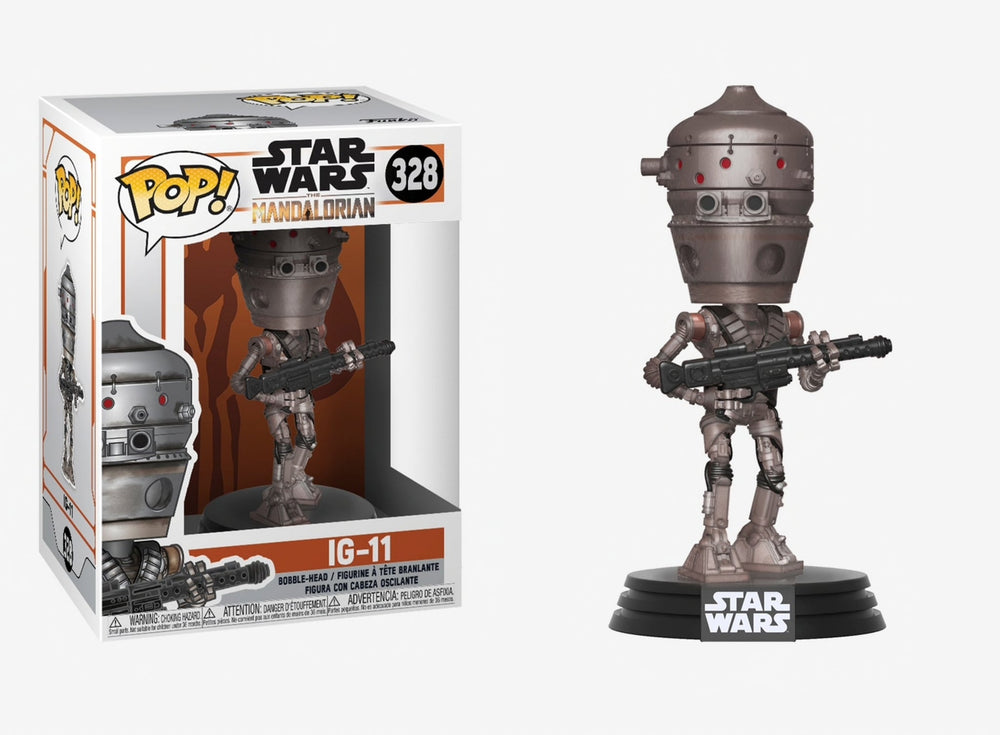 Ig-11 Pop Star Wars The Mandalorian Bobblehead (ONLINE ORDER ONLY)