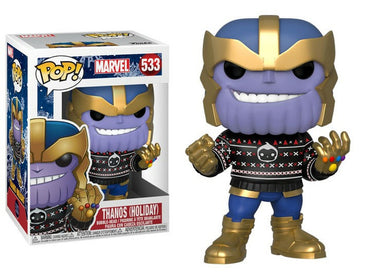 Thanos Funko Pop Marvel Holiday Bobblehead (ONLINE ORDER ONLY)