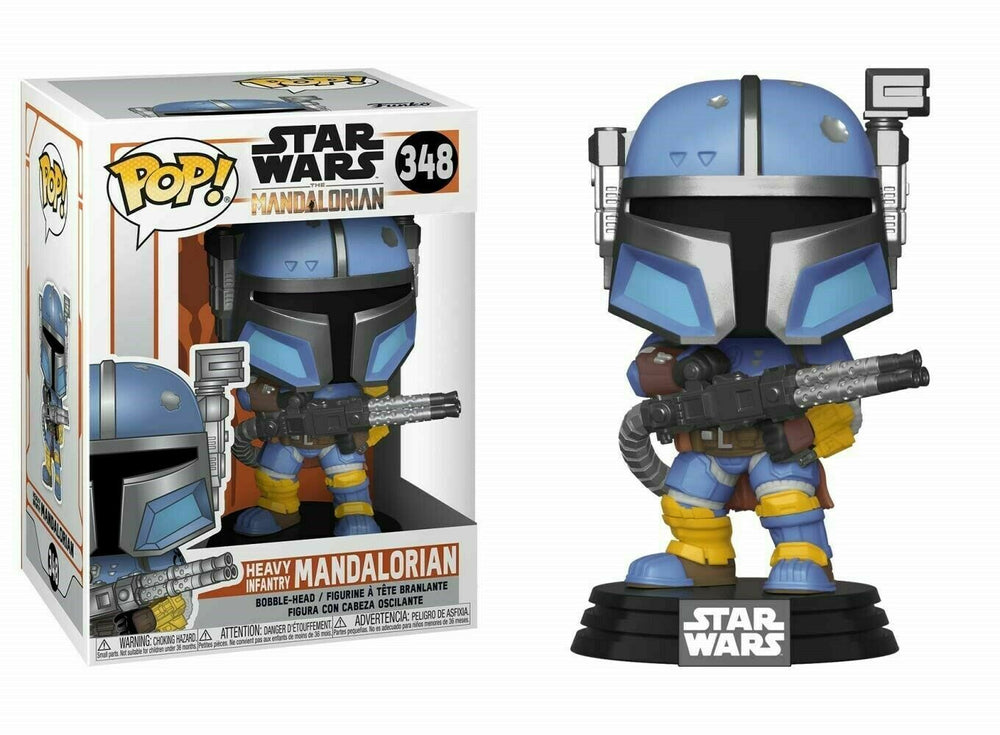Heavy Infantry Mandalorian Pop Star Wars The Mandalorian Bobblehead (ONLINE ORDER ONLY)