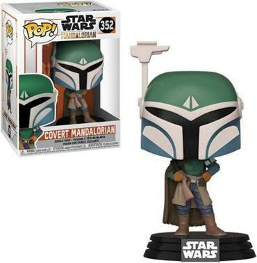 Covert Mandalorian Pop Star Wars The Mandalorian Bobblehead (ONLINE ORDER ONLY)