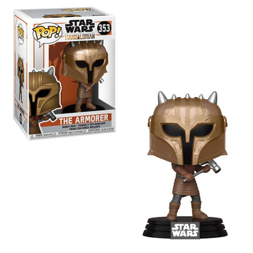 The Armorer Pop Star Wars The Mandalorian Bobblehead (ONLINE ORDER ONLY)