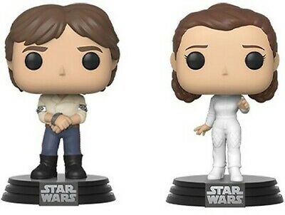 Han And Leia Funko Pop Star Wars 2-Pack Bobblehead (ONLINE ORDER ONLY)