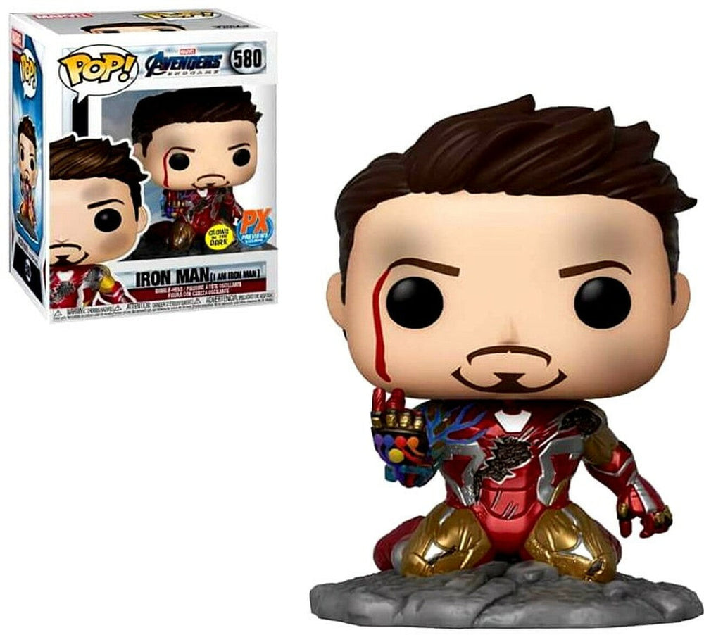 I Am Iron Man Avengers: Endgame Px Previews Marvel Vinyl Bobblehead (ONLINE ORDER ONLY)