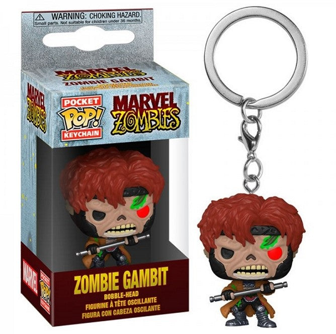 Funko Pop! Keychain Marvel Zombies Gambit Keychain (ONLINE ORDER ONLY)