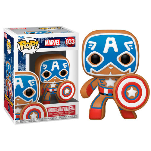 Captain America Funko Pop! Marvel: Holiday Vinyl Bobblehead (ONLINE ORDER ONLY)