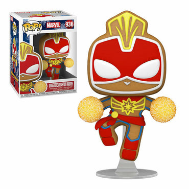 Captain Marvel Funko Pop! Marvel: Holiday Vinyl Bobblehead (ONLINE ORDER ONLY)
