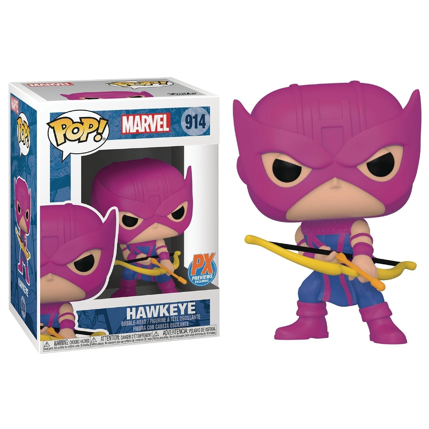 Classic Hawkeye Funko Pop! Marvel Bobblehead (ONLINE ORDER ONLY)
