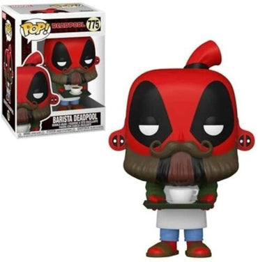 Funko Pop! Marvel Deadpool - Coffee Barista Bobblehead (ONLINE ORDER ONLY)
