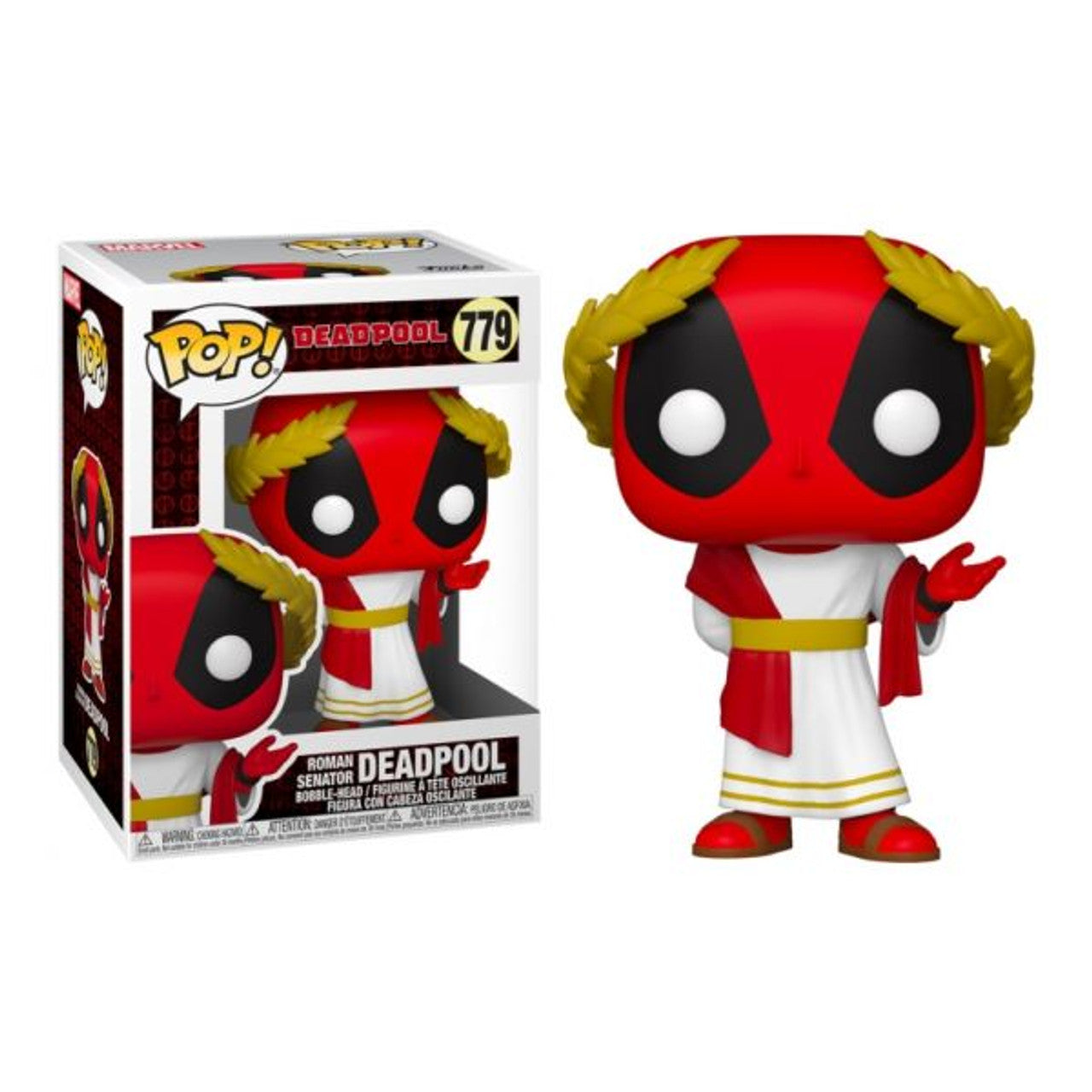 Funko Pop! Marvel Deadpool - Roman Senator Bobblehead (ONLINE ORDER ONLY)