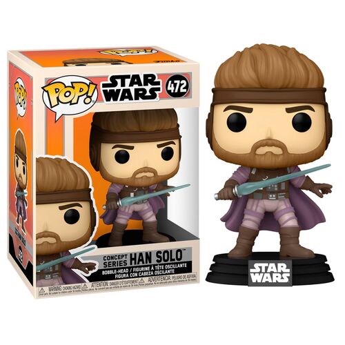 Han Solo Funko Pop Star Wars Concept Series Bobblehead (ONLINE ORDER ONLY)