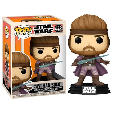 Han Solo Funko Pop Star Wars Concept Series Bobblehead (ONLINE ORDER ONLY)