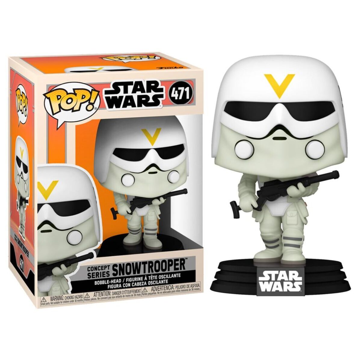 Snowtrooper Pop Star Wars Funko Pop Star Wars Concept Series Bobblehead (ONLINE ORDER ONLY)