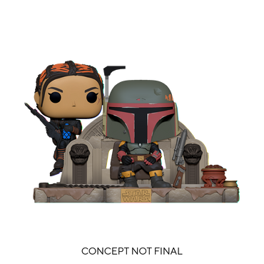 Bobba Fett & Fennec Shand Funko Pop! Star Wars: Mandalorian Vinyl Bobblehead (ONLINE ORDER ONLY)