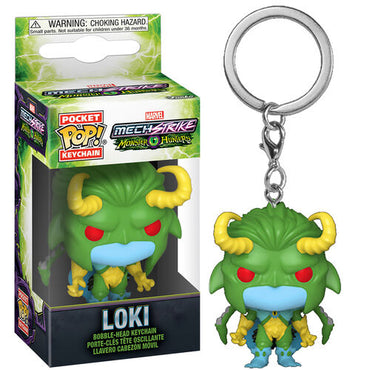 Loki Funko Pop! Marvel Monster Hunters Bobblehead Key Chain (ONLINE ORDER ONLY)