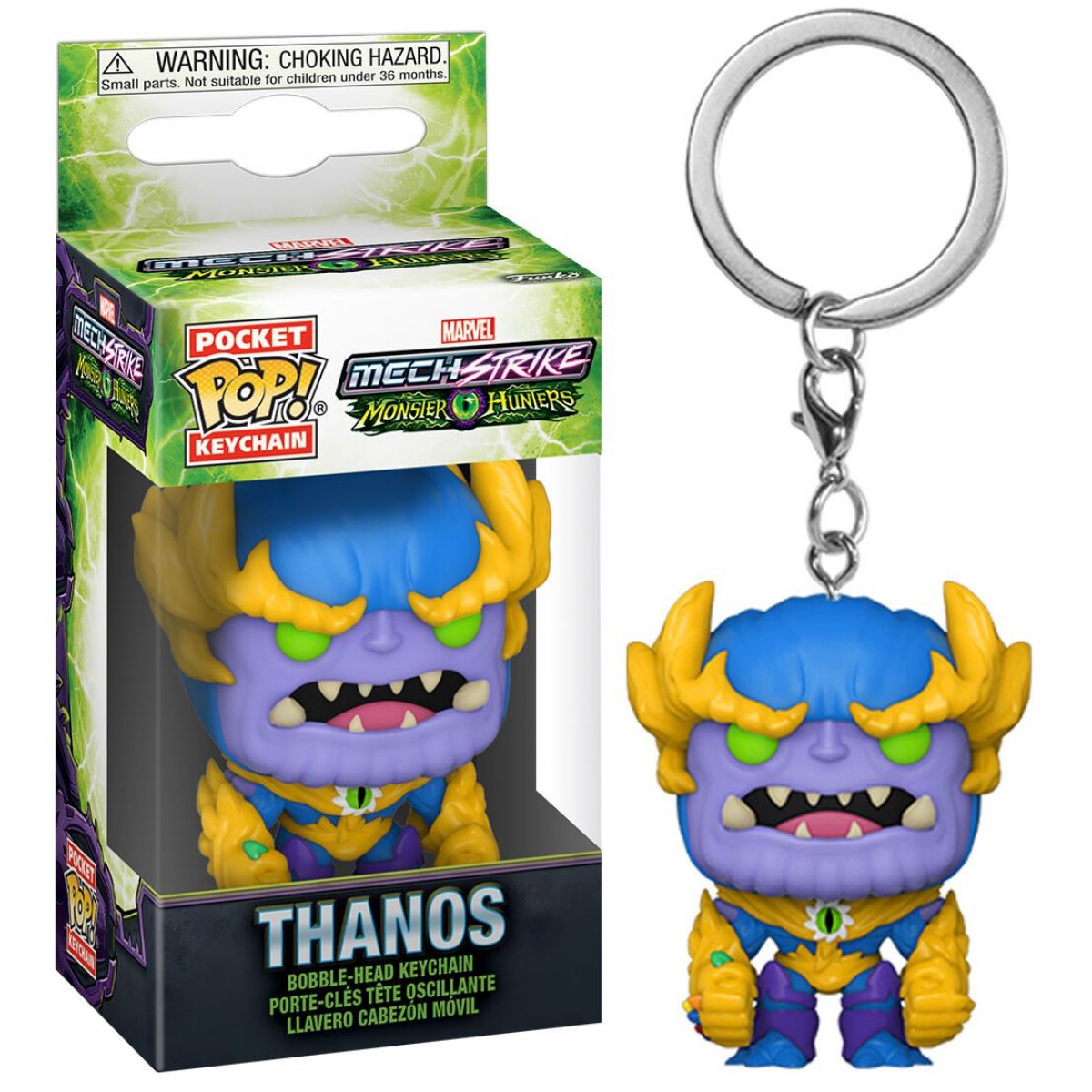 Thanos Funko Pop! Marvel Monster Hunters Key Chain (ONLINE ORDER ONLY)