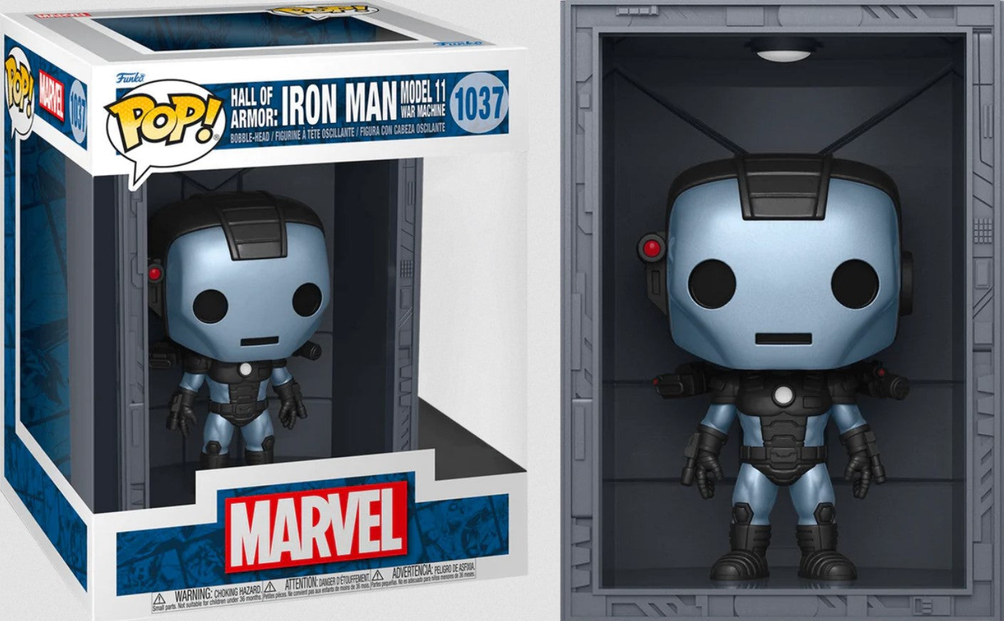 Mk11 War Machine Funko Pop! Deluxe Marvel Hall Of Armor Vinyl Bobblehead (ONLINE ORDER ONLY)