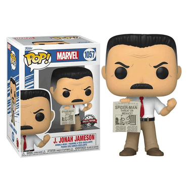 J. Jonah Jameson Funko Pop! Marvel Spider-Man Bobblehead (ONLINE ORDER ONLY)