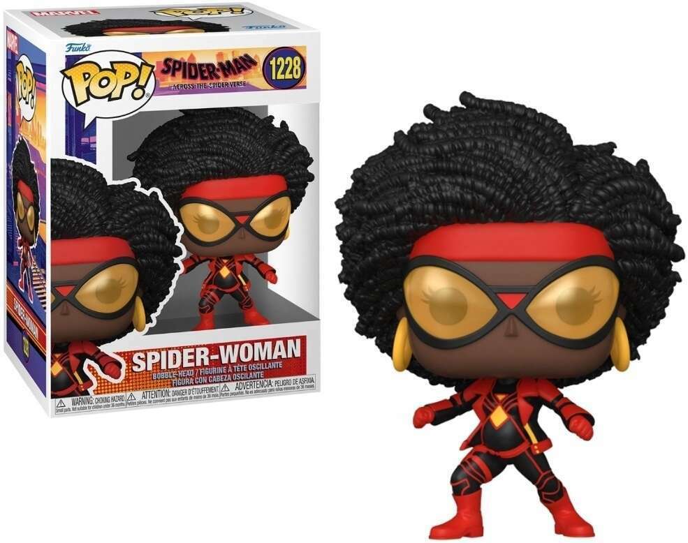 Spider-Woman Funko Pop! Marvel Spider-Man Across The Spider-Verse Bobblehead (ONLINE ORDER ONLY)