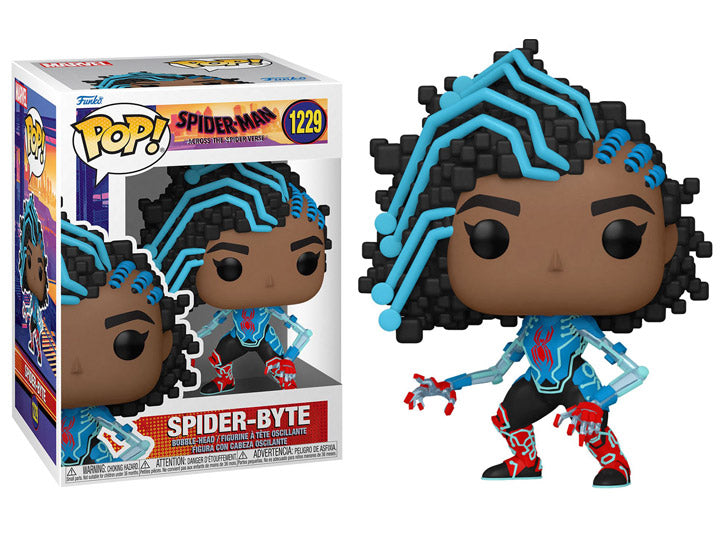 Spider-Byte Funko Pop! Marvel Spider-Man Across The Spider-Verse Bobblehead (ONLINE ORDER ONLY)