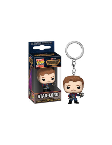 Star-Lord Funko Pop! Pocket Keychain Guardians Of The Galaxy Keychain (ONLINE ORDER ONLY)