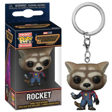 Rocket Funko Pop! Pocket Keychain Guardians Of The Galaxy Keychain (ONLINE ORDER ONLY)