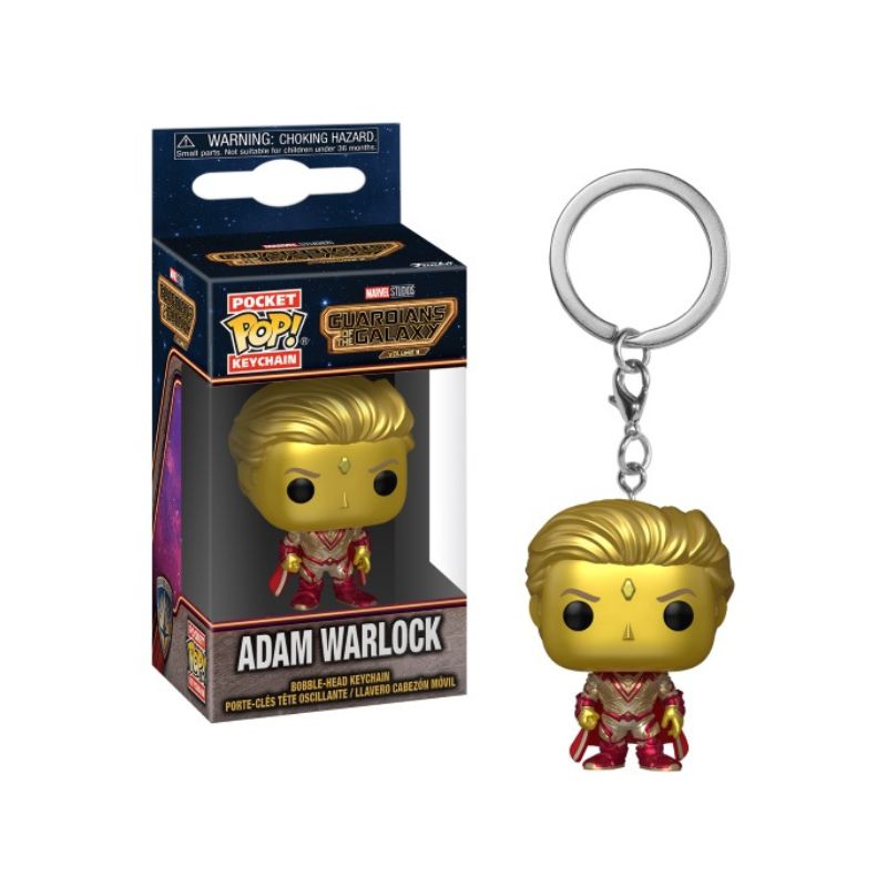 Adam Warlock Funko Pop! Guardians Of The Galaxy Volume 3 Key Chain (ONLINE ORDER ONLY)
