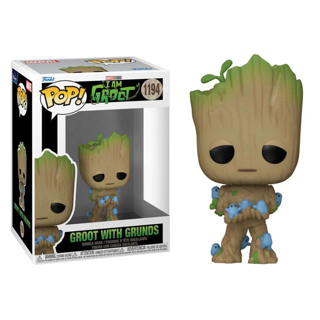Groot With Grunds Funko Pop! Marvel: I Am Groot Bobblehead (ONLINE ORDER ONLY)