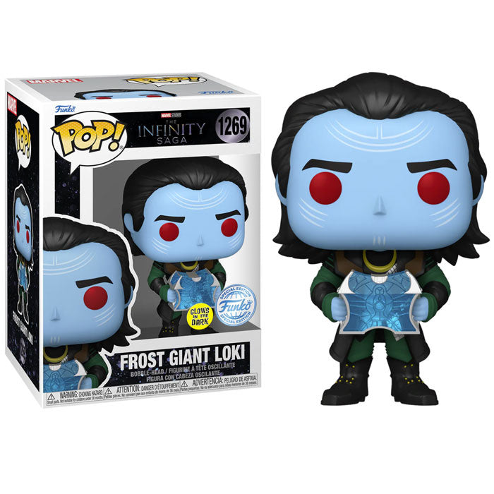 Frost Giant Loki Glow In The Dark Funko Pop! Marvel Thor The Infinity Saga Bobblehead (ONLINE ORDER ONLY)