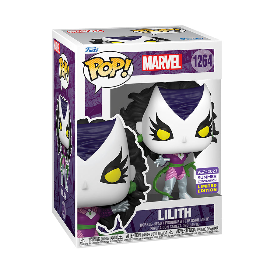 Lilith Funko Pop! Marvel 2023 Convention Exclusive Vinyl Bobblehead (ONLINE ORDER ONLY)