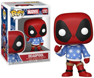 Deadpool Funko Pop! Marvel Holiday Bobblehead (ONLINE ORDER ONLY)