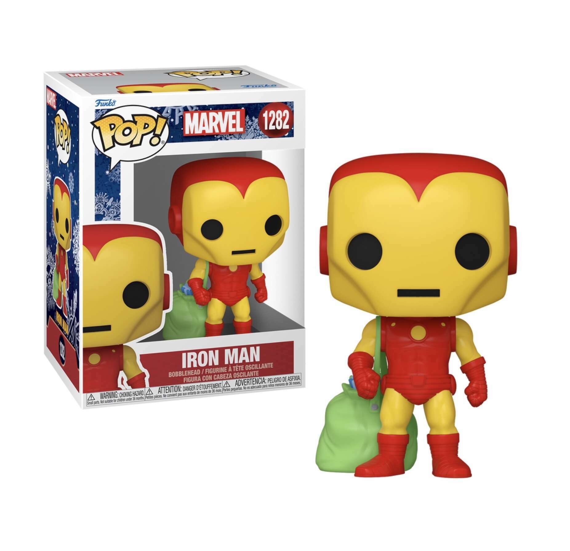 Iron Man Funko Pop! Marvel Holiday Bobblehead (ONLINE ORDER ONLY)
