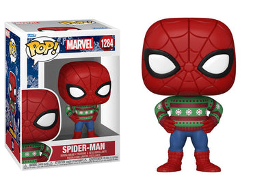 Spider-Man Funko Pop! Marvel Holiday Bobblehead (ONLINE ORDER ONLY)