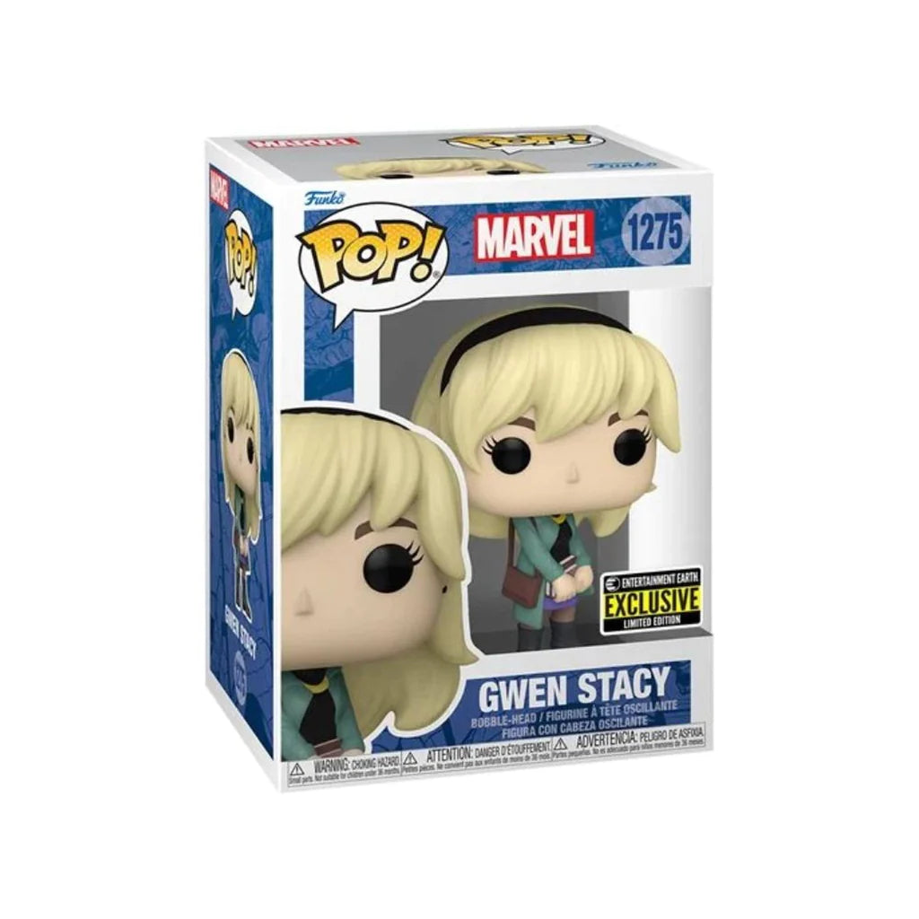 Gwen Stacy Funko Pop! Spider-Man Entertainment Earth Exclusive Bobblehead (ONLINE ORDER ONLY)