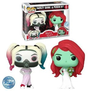 Funko POP! Harley Quinn and Poison Ivy Wedding Vinyl Figure 2-Pack (ONLINE ORDER ONLY)