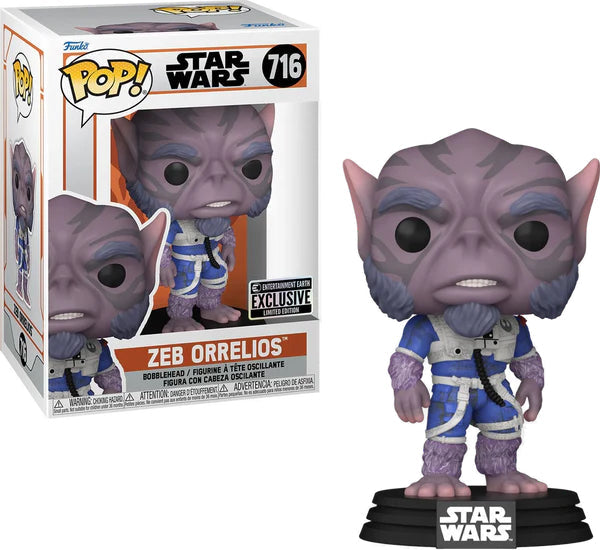 Zeb Orrelios Funko Pop! Star Wars Bobblehead (ONLINE ORDER ONLY)