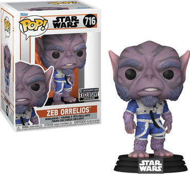 Zeb Orrelios Funko Pop! Star Wars Bobblehead (ONLINE ORDER ONLY)