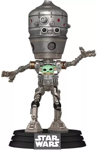 Ig-12 With Grogu Funko Pop! Star Wars The Mandalorian Bobblehead (ONLINE ORDER ONLY)