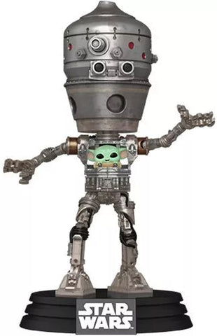 Ig-12 With Grogu Funko Pop! Star Wars The Mandalorian Bobblehead (ONLINE ORDER ONLY)