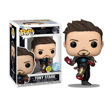 Tony Stark Funko Pop! Marvel The Infinity Saga: Glow In The Dark Bobblehead (ONLINE ORDER ONLY)