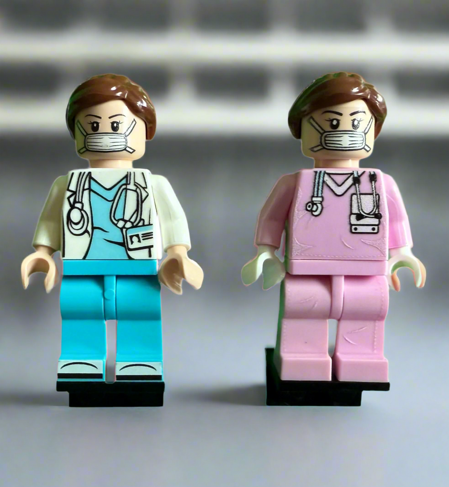 Female Doctor and Nurse Minifigures (ONLINE ORDER ONLY)