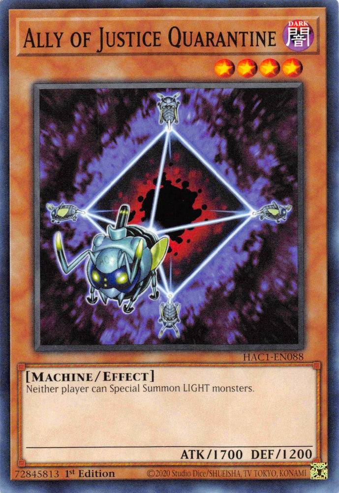 Ally of Justice Quarantine [HAC1-EN088] Common (ONLINE ORDER ONLY)