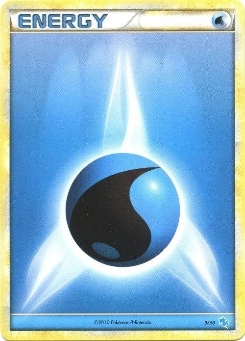 Water Energy (9/30) [HeartGold & SoulSilver: Trainer Kit - Gyarados] (Online Only)