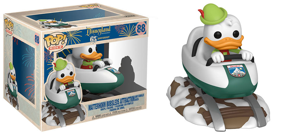 Matterhorn Bobsled Attraction & Donald Duck (Rides) 88 (Online Order Only)
