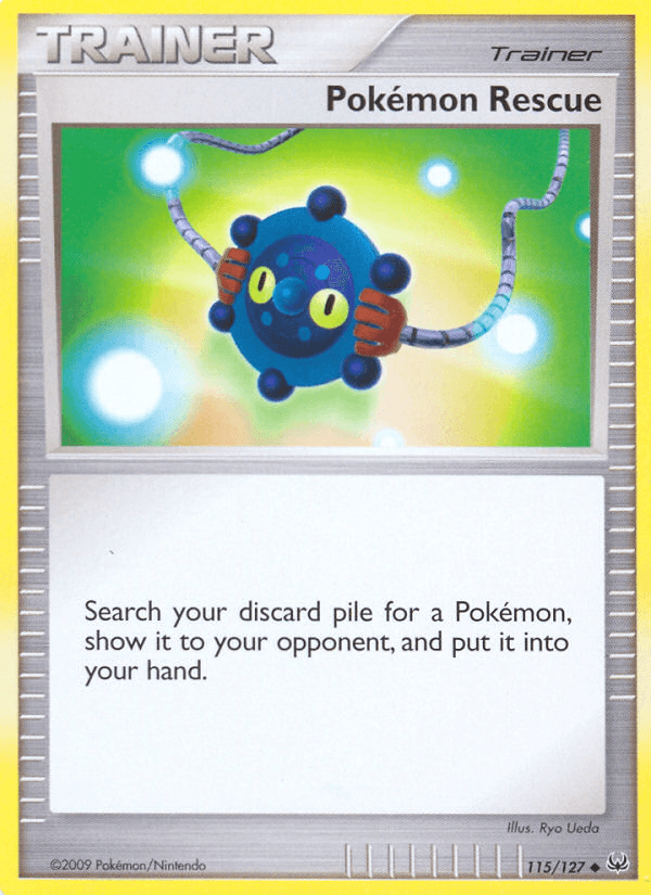 Pokemon Rescue (115/127) [Platinum: Base Set] (Online Only)