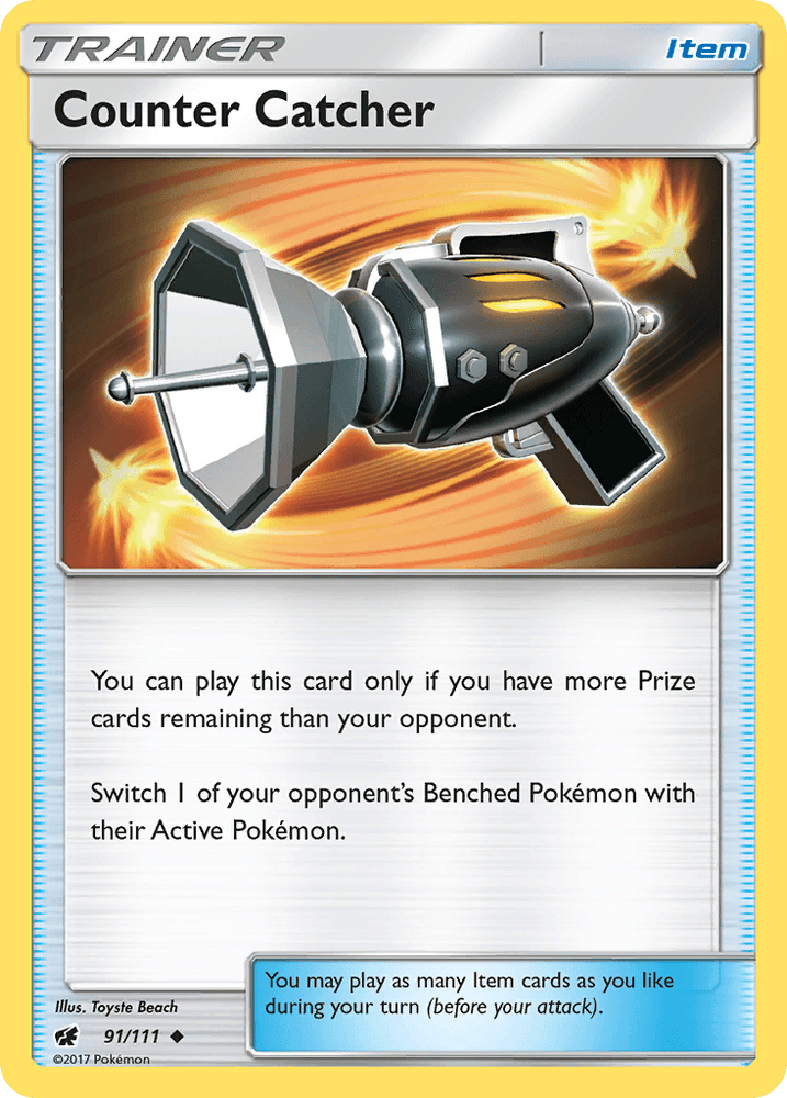 Counter Catcher (91/111) [Sun & Moon: Crimson Invasion] (Online Only)