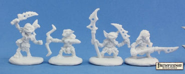 Bones Classic: Pathfinder Goblin Warriors (4) (ONLINE ORDER ONLY)