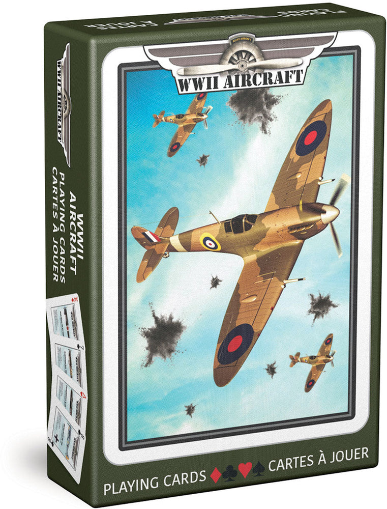 EuroGraphics Playing Cards: WWII Aircraft (ONLINE ORDER ONLY)